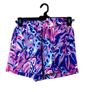 NWT Blue and Pink Simply Southern Shorts S